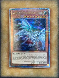 Yugioh Blue-Eyes Alternative White Dragon RA02-EN010 Quarter Century Rare 1st NM - Image 1