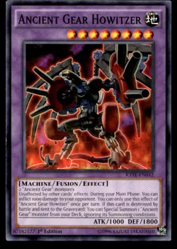 Ancient Gear Howitzer Raging Tempest RATE-EN042 MP YuGiOh TCG | Buy 10 Get 10 Fr - Image 1
