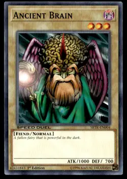 Ancient Brain Speed Duel: Trials of the Kingdom SBTK-EN004 MP YuGiOh TCG | Buy 1 - Image 1