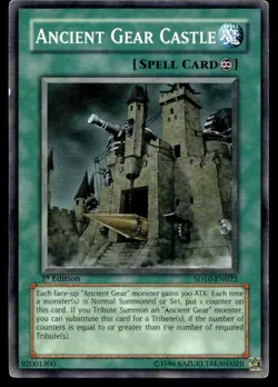 Ancient Gear Castle Structure Deck: Machine Re-Volt SD10-EN023 MP YuGiOh TCG | B - Image 1