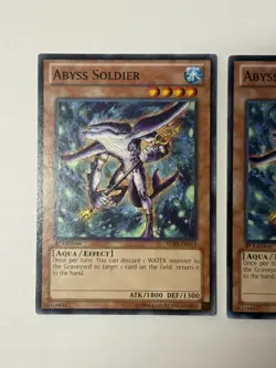 2 Abyss Soldier SDRE-EN014 Structure Deck: Realm of the Sea Emperor 1st Edition - Image 3