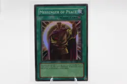 Vintage Yugioh Messenger of Peace Super Rare MRL-102 Magic Ruler Unlimited Ed - Image 1