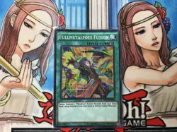 yugioh Fullmetalfoes Fusion super rare unlimited edition INOV-EN058 - Image 1