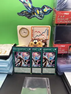 3X Soul Absorption - IOC-EN046 -Common - Unlimited - Yugioh - (25th) - Image 1