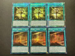 3x Wedju Temple + 3x Millennium Ankh | NM | Starlight Rares | 1st Ed | YuGiOh! - Image 1