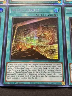 3x Wedju Temple + 3x Millennium Ankh | NM | Starlight Rares | 1st Ed | YuGiOh! - Image 5