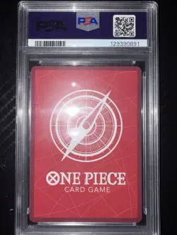 Bandai One Piece Shanks Leader OP09-001 2025 PSA Magazine Promo EN Foil PSA 10 - Image 2