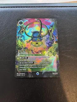 Disney Lorcana TCG Alien - True Believer 229/204 Enchanted Foil Full Art - Image 2