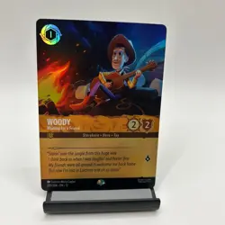 Woody Waiting for a Friend 205/204 Epic Holofoil Wilds Unknown NM Disney Lorcana - Image 1