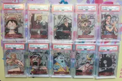 One Piece 25th Anniversary Premium Card Collection JP PSA Sequential Full Set - Image 1