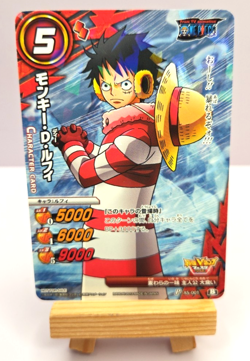 Monkey D. Luffy - P AS-001 Miracle Battle Saikyo V-Jump Festa 2013 Promo Card - Image 1