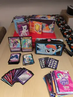 My Little Pony MLP CCG 1500+ cards 2 binder + extras Prem RCN CG RnR See photos! - Image 4