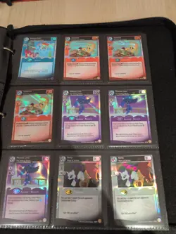 My Little Pony MLP CCG 1500+ cards 2 binder + extras Prem RCN CG RnR See photos! - Image 5