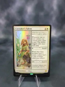Caretaker's Talent Prerelease Cards Foil - Image 1