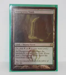 MTG- Overgrown Tomb x1 - Return to Ravnica FOIL - Image 1