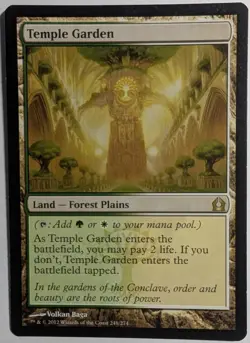 Temple Garden x1 Return to Ravnica Magic the Gathering MTG LP/NM - Image 1