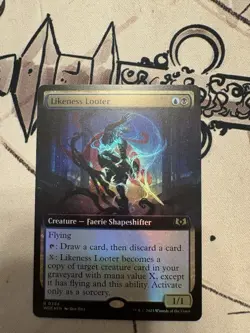 Likeness Looter (Extended Art) Wilds of Eldraine Foil - Image 1