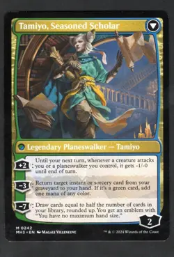 MTG Tamiyo, Inquisitive Student Modern Horizons 3 Regular #242 NM/M - Image 2