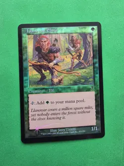 Llanowar Elves 7th Edition Foil - Image 1