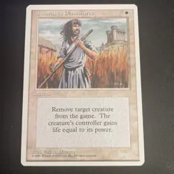 Swords to Plowshares MTG Core Set 4th Edition Regular - Image 1
