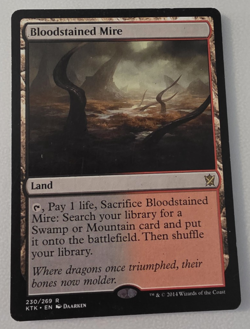 Bloodstained Mire - Khans of Tarkir (KTK) - Magic the Gathering Card Single - Image 1
