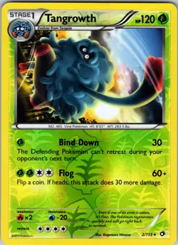 Tangrowth 2/113 Legendary Treasures Pokemon TCG NM - Image 1