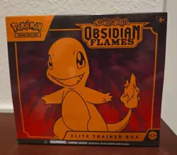 Pokemon TCG: Scarlet & Violet Obsidian Flames Elite Trainer Box Factory Sealed - Image 1