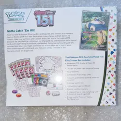 Pokemon TCG Scarlet & Violet 151 Elite Trainer Box Booster Promo Snorlax English - Image 2