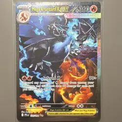 Mega Charizard EX 125/094 Flashfire Secret Rare Holo 360 HP - Image 1