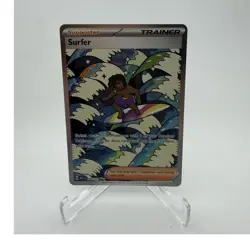 Surfer Trainer Supporter ASC Rare Full Art Holo 293/217 Pokemon TCG - Image 1