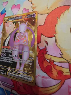 Pokemon TCG Team Rockets Mewtwo EX Special Illustration Destined Rivals - Image 2
