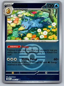 GOLDUCK (LOVE BALL) 040/217 REVERSE HOLO UC POKEMON ASCENDED HEROES NM/M - Image 1