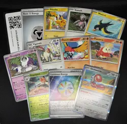 Pokemon TCG Card Lot - Paldea Evolved NM - Image 1