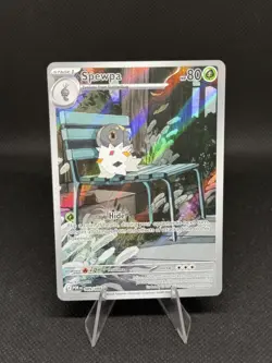 Spewpa 089/088 Perfect Order Illustration Rare Pokemon Card - Image 1