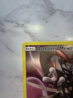 Pokemon TCG Armored Mewtwo SM228 SM Black Star Promo Holo NM/LP English - Image 2