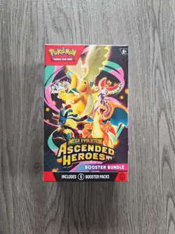 Pokemon TCG Mega Evolution Ascended Heroes Booster Bundle (6 Packs) - Image 1