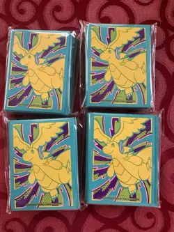 Pokemon Ascended Heroes Sleeves Lot of 4 New - Image 1