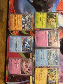 Pokemon- TCG Trading Cards Lot Of 7 Cosmo Holo Cards NM!! 636996769739 - Image 1