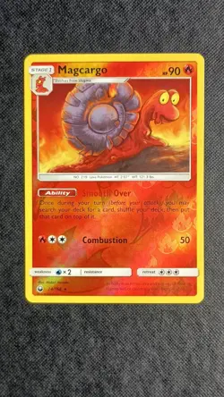 Magcargo 24/168 Rare Celestial Storm Pokemon Reverse Holo Lightly Played - Image 1