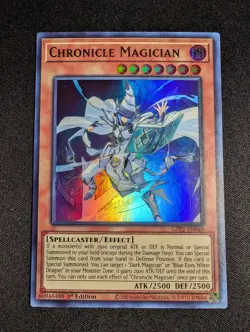 Yugioh - Chronicle Magician GFP2-EN045 1st Edition Ultra Rare NM - Image 1