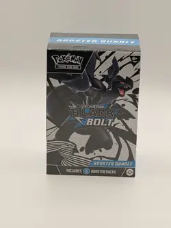 Pokemon TCG Scarlet & Violet Black Bolt Booster Bundle 6 Packs English Zekrom - Image 1