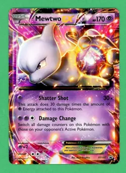 Mewtwo Ex Pokemon XY Promo XY107 NM - Image 1
