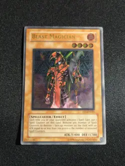 Yugioh - Blast Magician FET-EN020 Unlimited Edition Ultimate Rare LP - Image 1