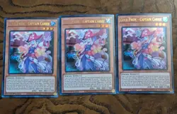 3X Gold Pride - Captain Carrie PHHY-EN088 Ultra Rare 1st Ed NM Yu-Gi-Oh! PLAYSET - Image 1