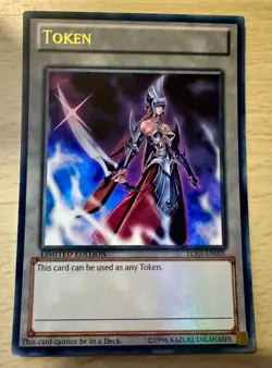 Yu-Gi-Oh! Gorz Token LC03-EN005 Ultra Rare Limited Edition Card - Image 1