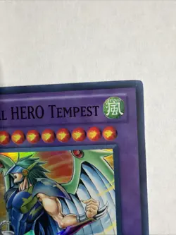 Yugioh Elemental HERO Tempest LCGX-EN048 Super Rare - Image 3