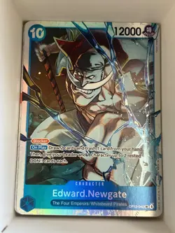 OP13-042 Edward.Newgate English SR One Piece TCG Card Game - Image 1
