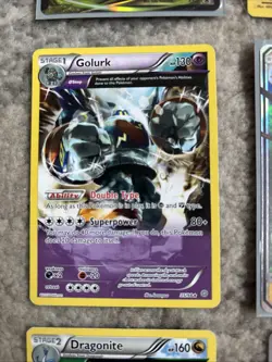 Pokemon Card Lot Venusaur EX Raichu GX Dragonite Pikachu Golurk & More - Image 3