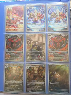 Pokemon Card Lot Full Art AR/SR Gx Vmax 180 Cards NM S-Chinese Binder Collection - Image 2