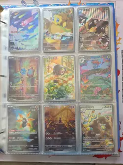 Pokemon Card Lot Full Art AR/SR Gx Vmax 180 Cards NM S-Chinese Binder Collection - Image 3